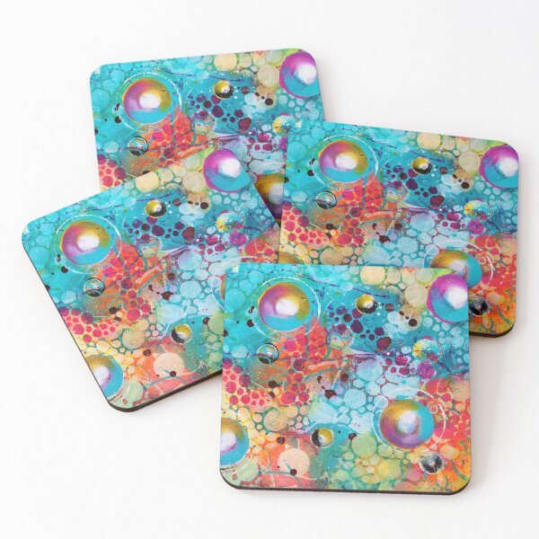 Item preview, Intuitive abstract going with the flow designed and sold by Angela Murray.