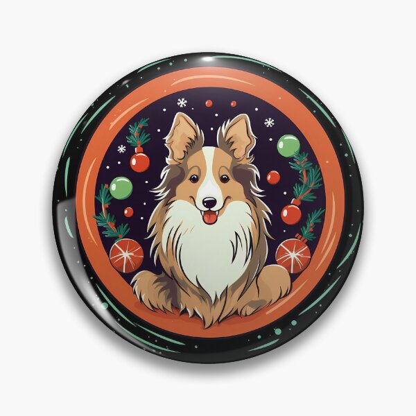 Item preview, Shetland Sheepdog Xmas, Love Dogs designed and sold by Logiamerch.