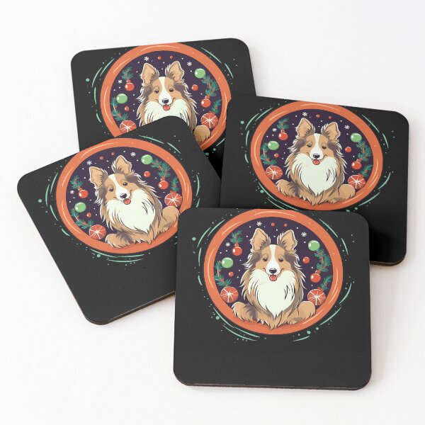Item preview, Shetland Sheepdog Xmas, Love Dogs designed and sold by Logiamerch.
