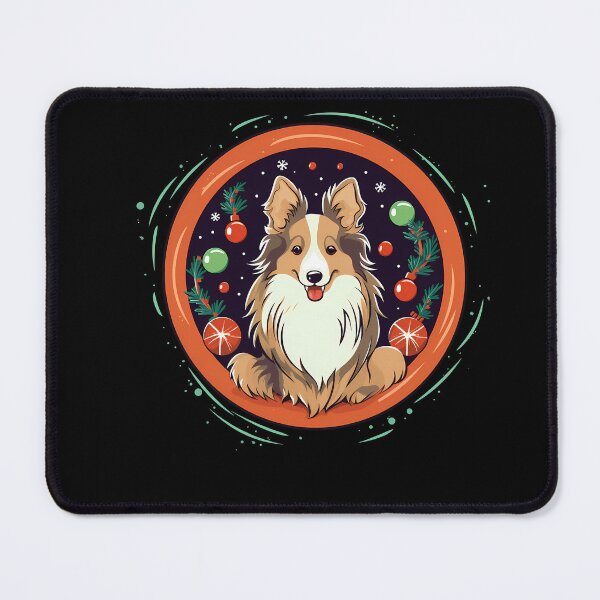 Item preview, Shetland Sheepdog Xmas, Love Dogs designed and sold by Logiamerch.