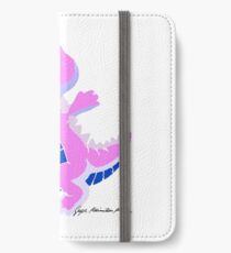 Kroko 2 iPhone Flip-Case/Hülle/Klebefolie