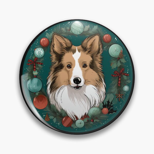 Item preview, Shetland Sheepdog Xmas, Love Dogs designed and sold by Logiamerch.