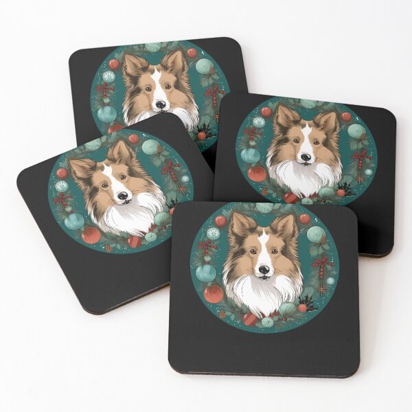 Item preview, Shetland Sheepdog Xmas, Love Dogs designed and sold by Logiamerch.