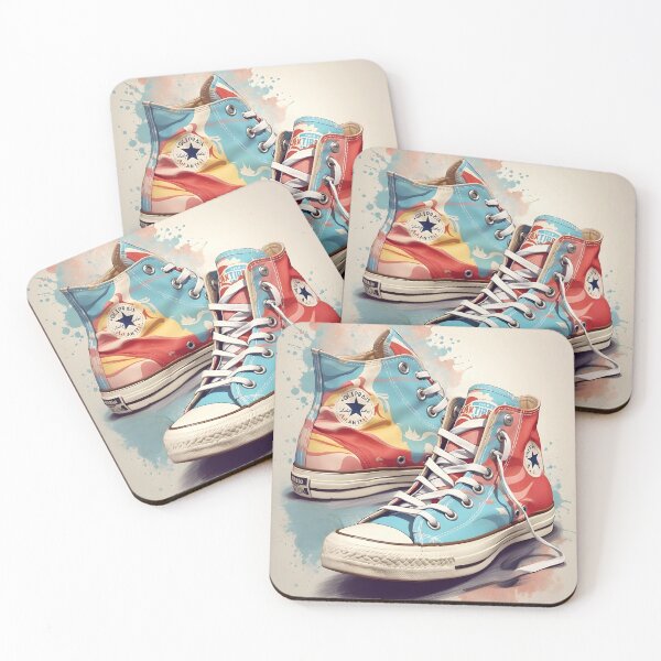 Item preview, Sneaker Art: Vintage Retro Shoe Illustrations designed and sold by Ceemko's Vintage Corner.