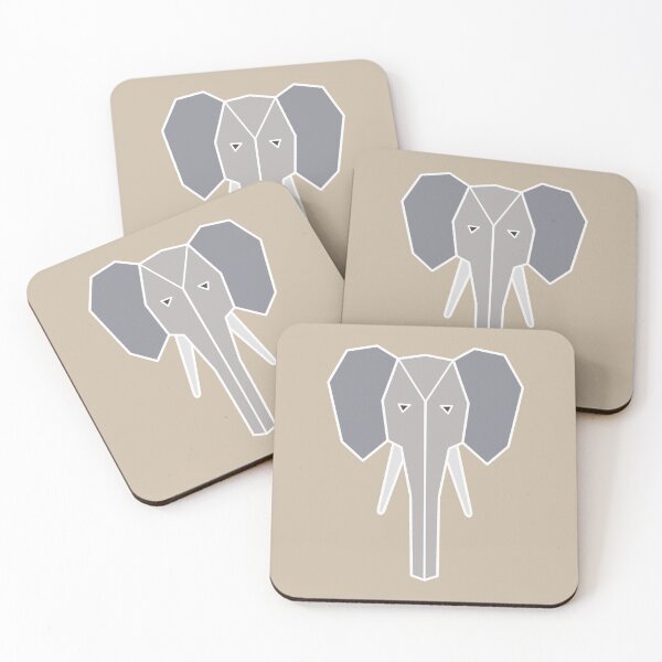 Item preview, Elephant origami designed and sold by La tête dans les crayons.