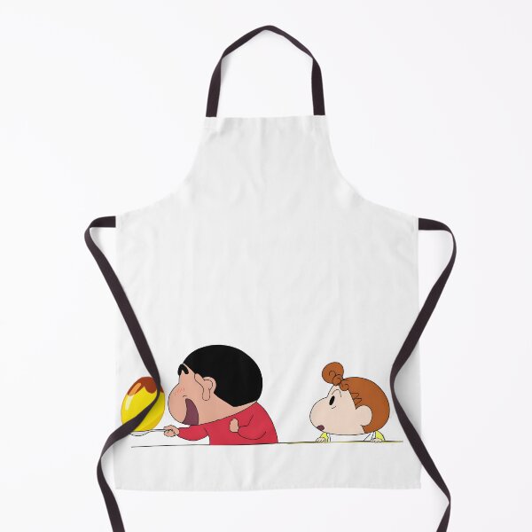 Item preview, Cute Shin-chan & Himawari eating Pudding designed and sold by aakashgupta.