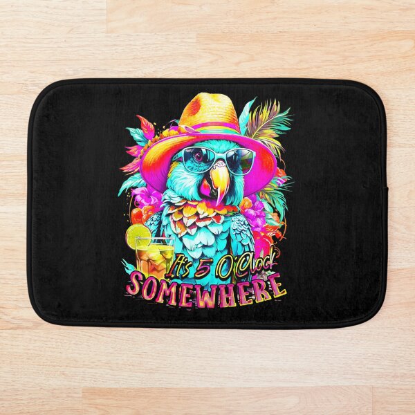Item preview, It's 5 o'clock somewhere Margarita Tropical Parrot designed and sold by MindWave THC.