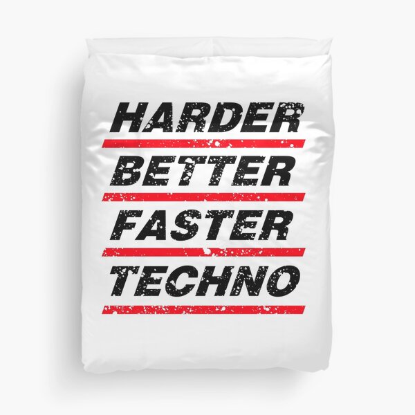 Harder Better Faster Techno #1 Bettbezug