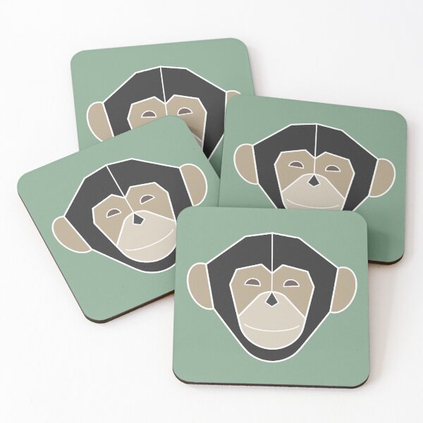Item preview, Origami chimpanzee designed and sold by La tête dans les crayons.