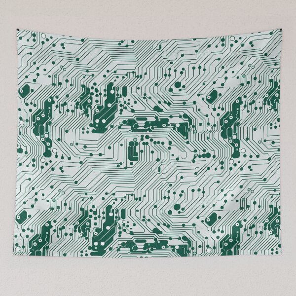 Item preview, Circuit Board Pattern designed and sold by SideSignal.