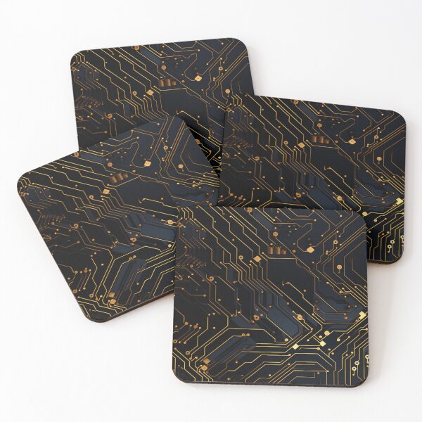 Item preview, Circuit Board Pattern designed and sold by SideSignal.