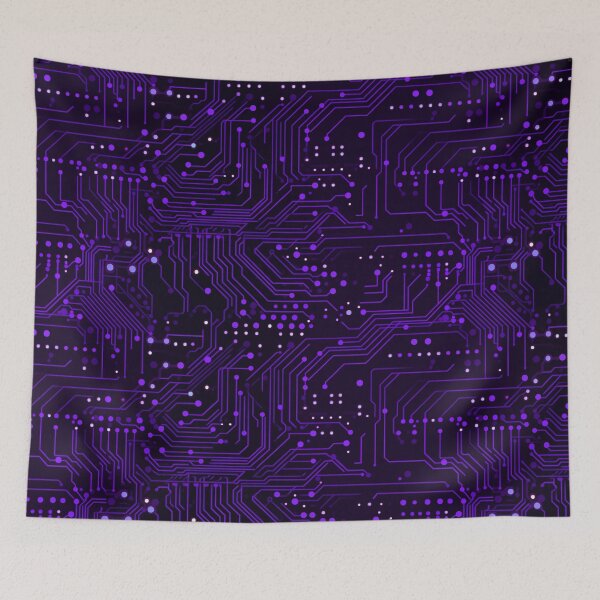 Item preview, Circuit Board Pattern designed and sold by SideSignal.