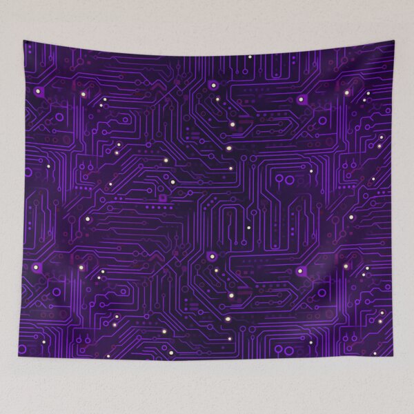 Item preview, Circuit Board Pattern designed and sold by SideSignal.