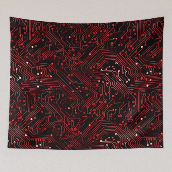 Item preview, Circuit Board Pattern designed and sold by SideSignal.