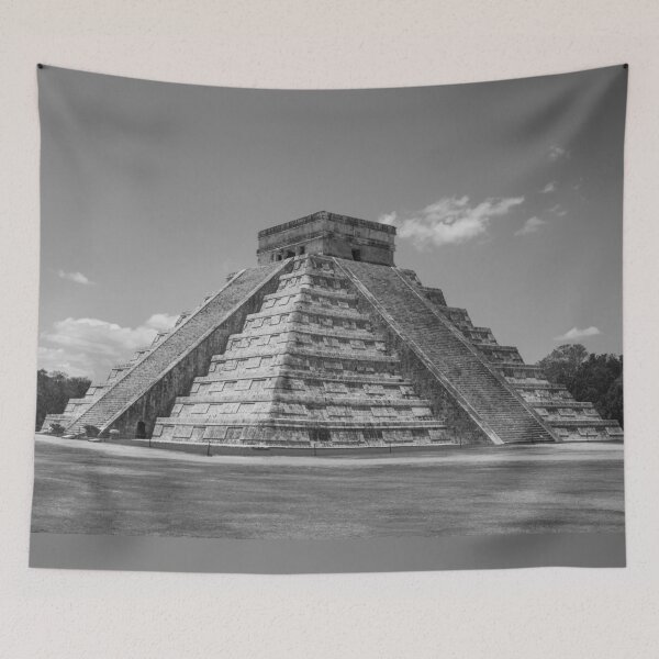 Item preview, Aztec Black And White Pyramid designed and sold by Bunmigraphics .