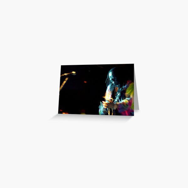James Blood Ulmer at the Basement Greeting Card