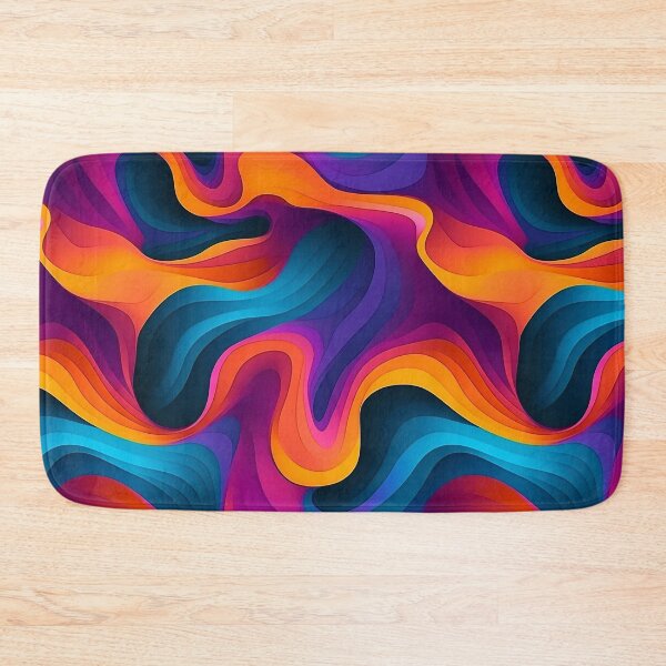 Item preview, Abstract wavy lines pattern 02 designed and sold by DefauItCube.