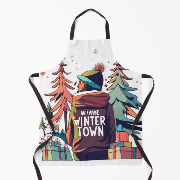 Item preview, Dreaming of Winter In A Small Town Sticker, designed and sold by pandk25.