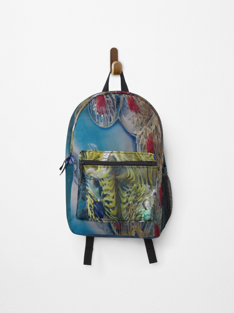 Thumbnail 1 of 3, Backpack, Abstract Glass 1 designed and sold by perkinsdesigns.