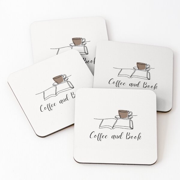 Item preview, Coffee and Book Sketch designed and sold by selmaal.