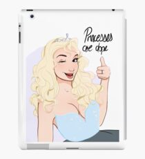 Princesses are dope iPad Case/Skin