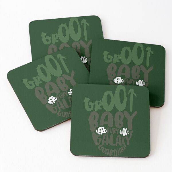 Item preview, Typographic Baby Groot designed and sold by CurlyLamb.
