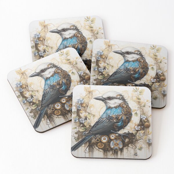Item preview,  Steampunk Blue Jay Bird  designed and sold by GrinGalore.