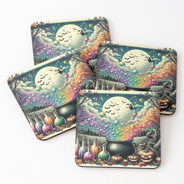 Item preview, Enchanting Halloween Night designed and sold by PictorialWhimsy.