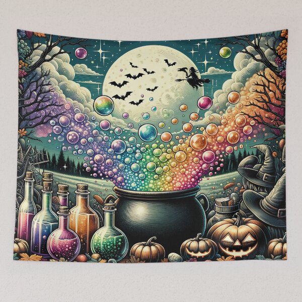 Item preview, Enchanting Halloween Night designed and sold by PictorialWhimsy.