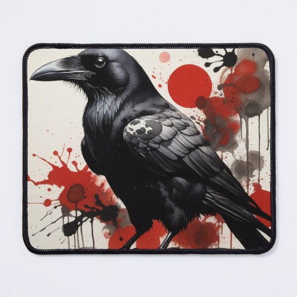 Item preview, The raven Japanese art designed and sold by jsebouvi.