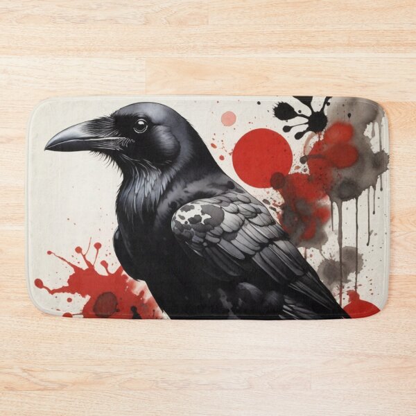 Item preview, The raven Japanese art designed and sold by jsebouvi.