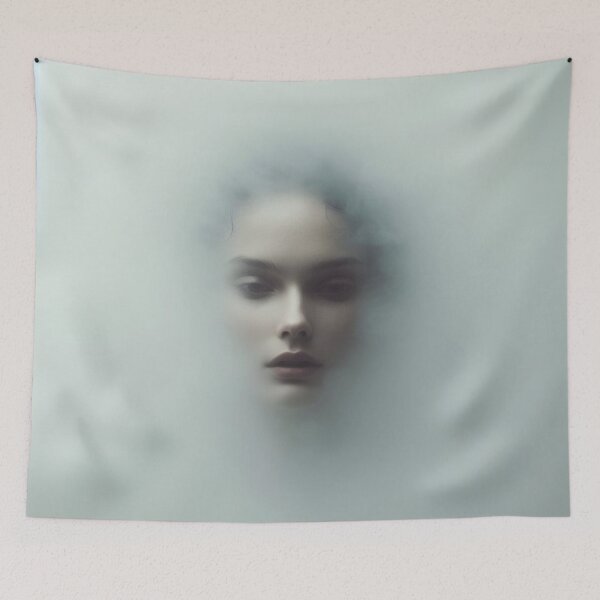 Item preview,  The Woman in the Fog designed and sold by Rafal Saluszewski.