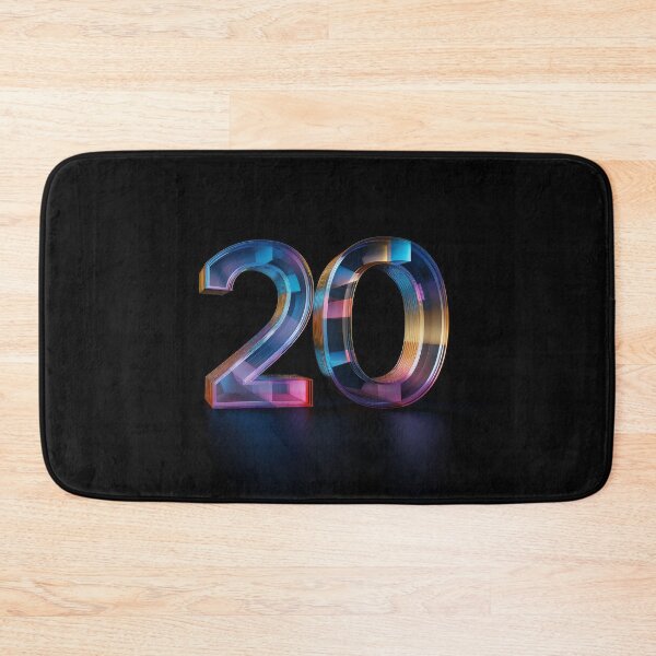 Item preview, Number 20 Glowing with colors designed and sold by FireFXStudio.