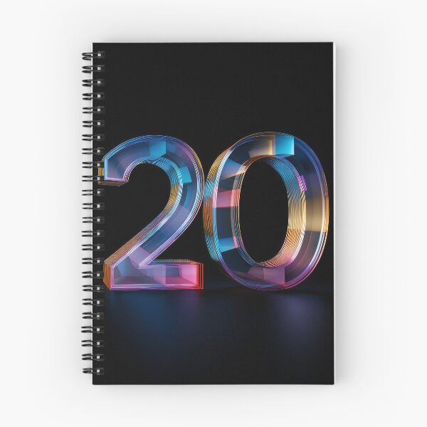 Item preview, Number 20 Glowing with colors designed and sold by FireFXStudio.