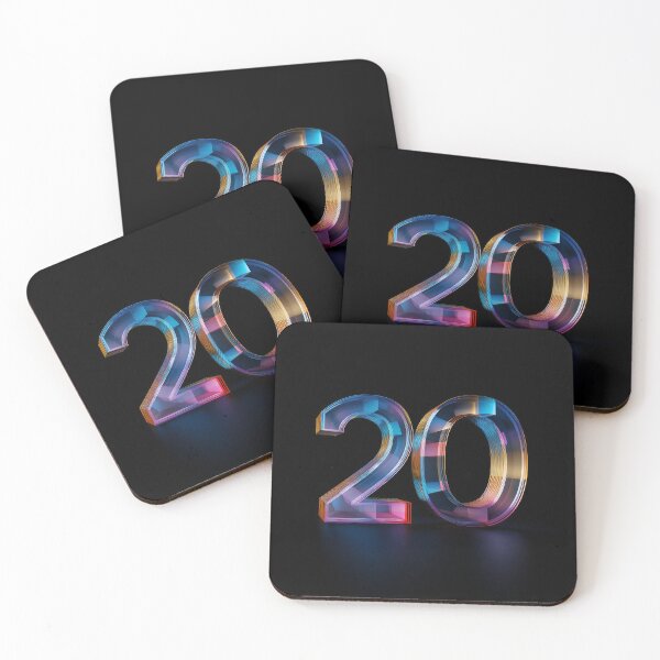Item preview, Number 20 Glowing with colors designed and sold by FireFXStudio.