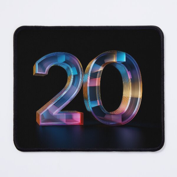 Item preview, Number 20 Glowing with colors designed and sold by FireFXStudio.