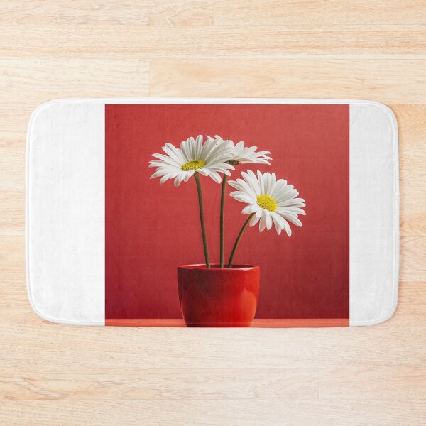 Item preview, Minimalist Red Daisy in a Pot designed and sold by BloomPattern.