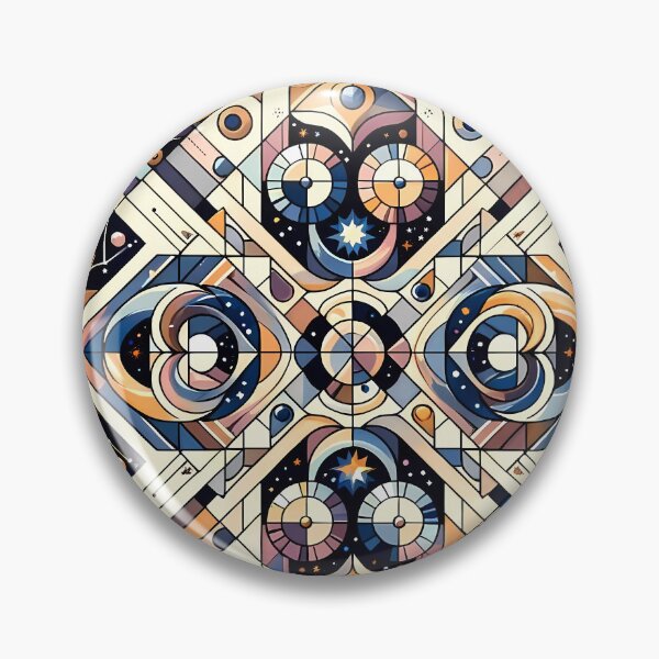 Item preview, Abstract Cubism Space Pattern designed and sold by NeatSplash.