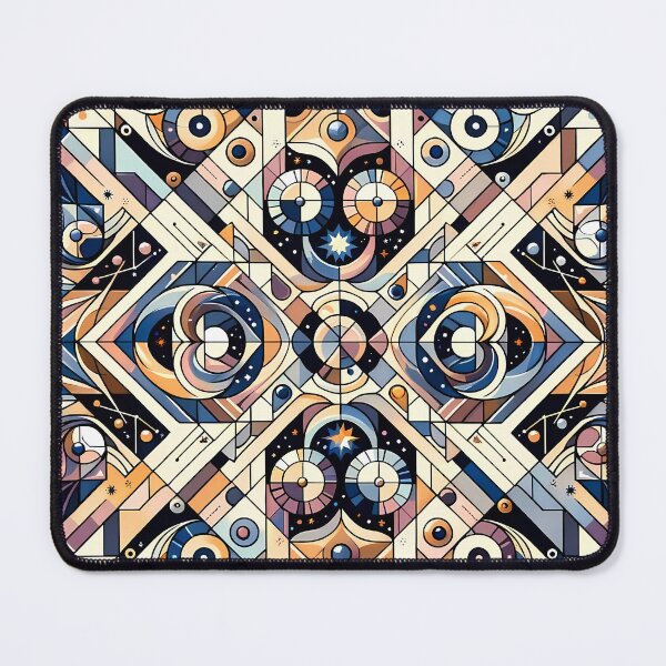 Item preview, Abstract Cubism Space Pattern designed and sold by NeatSplash.