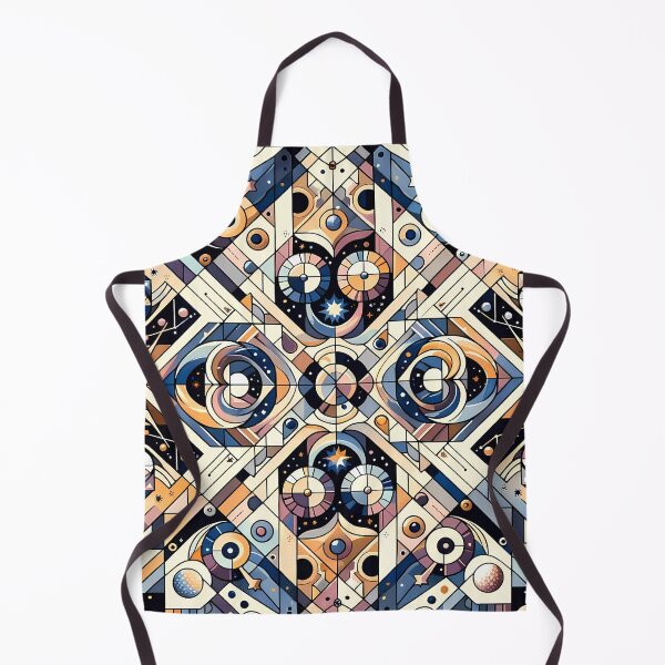 Item preview, Abstract Cubism Space Pattern designed and sold by NeatSplash.