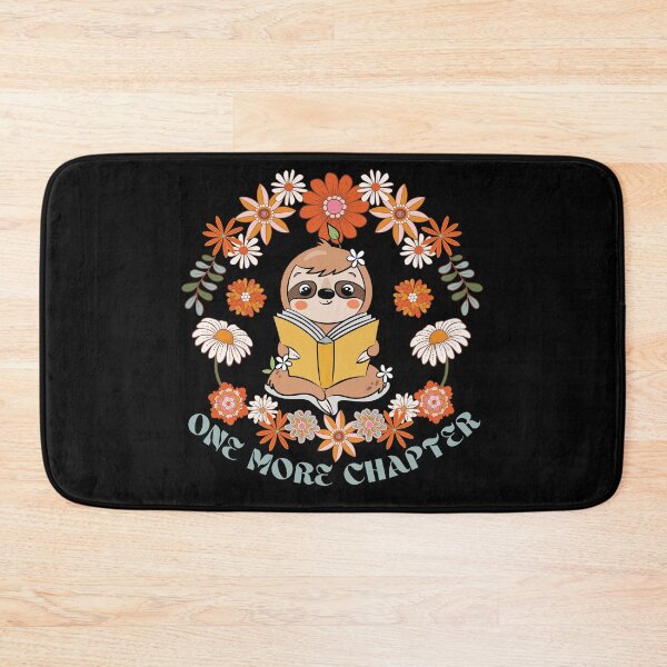 Item preview, Bookish Book Lovers Smart Sloth Reading One More Chapter designed and sold by SchlossInspire.
