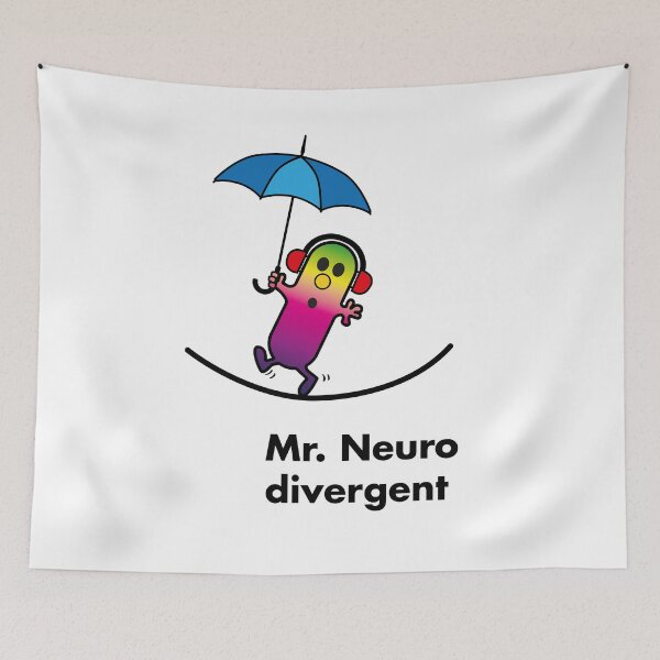Item preview, MR neurodivergent designed and sold by naiverider.