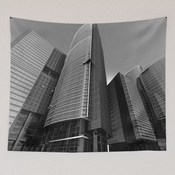 Item preview, Black and White Skyscraper designed and sold by Bunmigraphics .