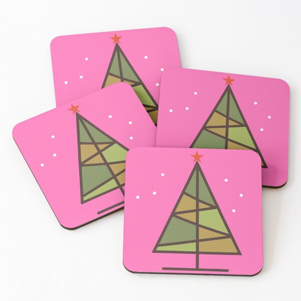 Item preview, Geometric Midcentury Modern Christmas Tree designed and sold by SorryFrog.