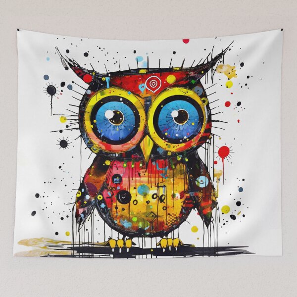 Item preview, "Whimsical Owl # 55" designed and sold by Glen Allison.