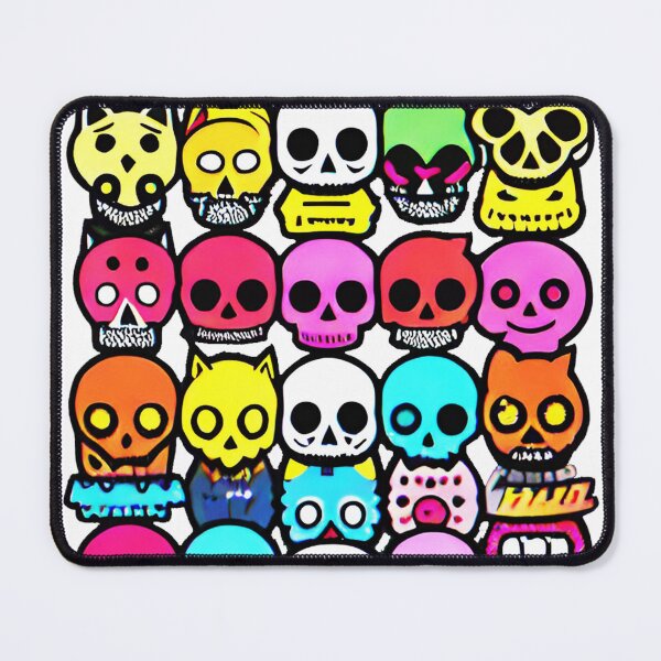 Item preview, alienlove 34 good mood lucky funny skull designed and sold by alienlove-8.