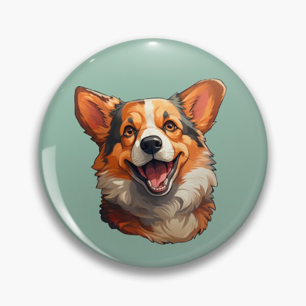 Item preview, Corgi Pet Dog Portrait  designed and sold by FoxTreeDesign.