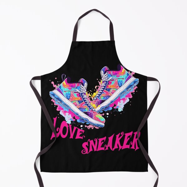 Item preview, Colorful Love sneakers - cool street sneakers designed and sold by WallGemsArt.