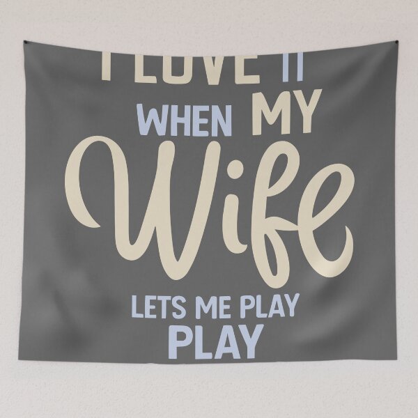 Item preview, I Love It When My Wife Lets Me Play Video Games designed and sold by DonDiLuca.