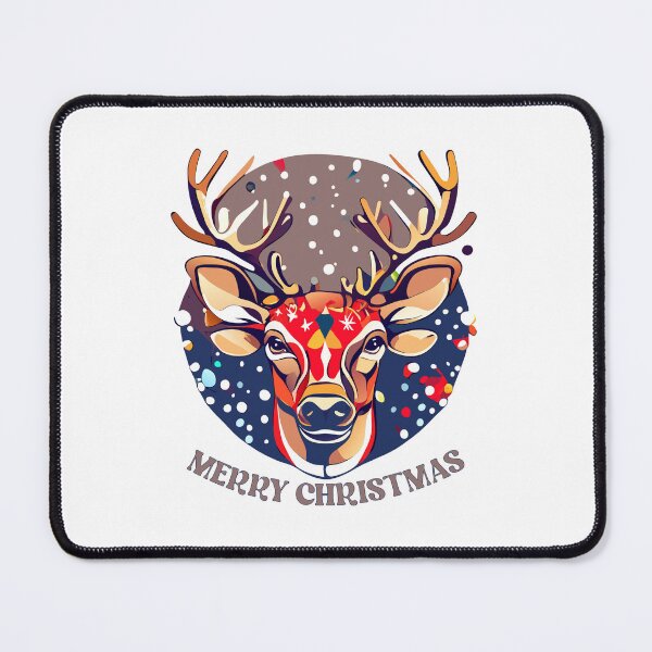 Item preview, Merry Christmas, Colorful Reindeer designed and sold by wshStudio.